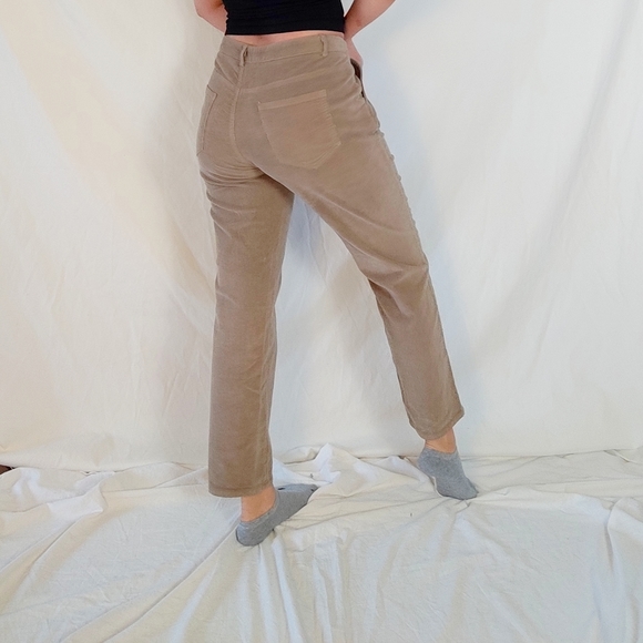 Zhelda Light Brown Corduroy Pants - Picture 5 of 5